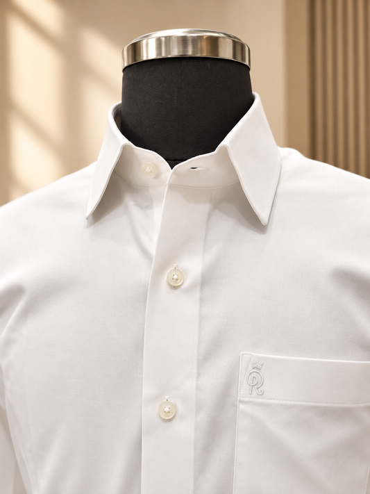 OFF WHITE Cotton Lycra Shirt