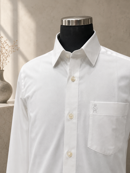 OFF WHITE Cotton Lycra Shirt